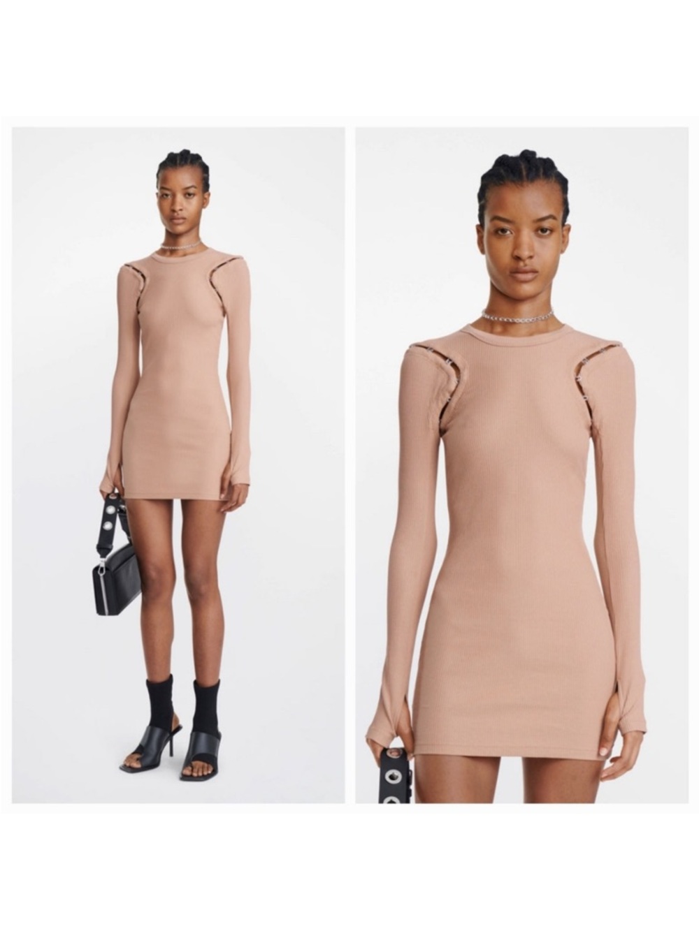 Dion Lee Hook and Eye mini dress